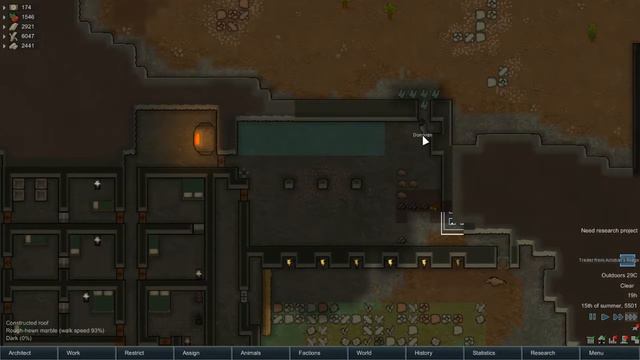 Rim world Alpha 13 BigHill's Little Town #22 Beavers and Trading Away People смотреть онлайн