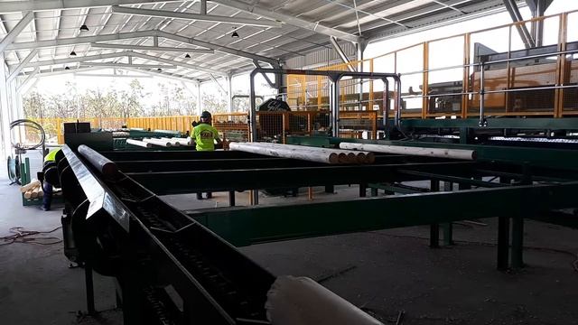 A.E Gibson & Sons Post Docker Sawmilling Equipment & Machinery смотреть онлайн