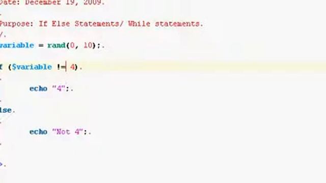 Learning the Basic's of PHP Programming - Tutorial 4 смотреть онлайн