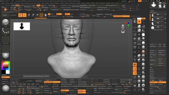 UTKU - Portrait Sculpting in Zbrush/Blender смотреть онлайн