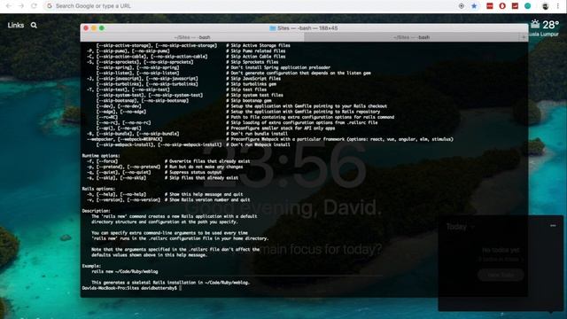 How to Setup a RAILS 6 APP in 3 minutes - RUBY ON RAILS TUTORIAL смотреть онлайн