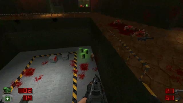 ⛧Brutal Doom⛧ ➜ ⛧Hell on Earth⛧ ➜ Уровень Ⅰ смотреть онлайн