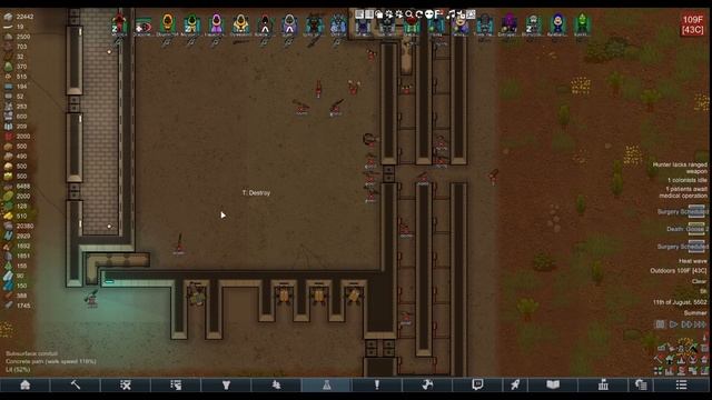 Rimworld Dev Mode 1.3 - Destroy Items and Destroy Clutter смотреть онлайн