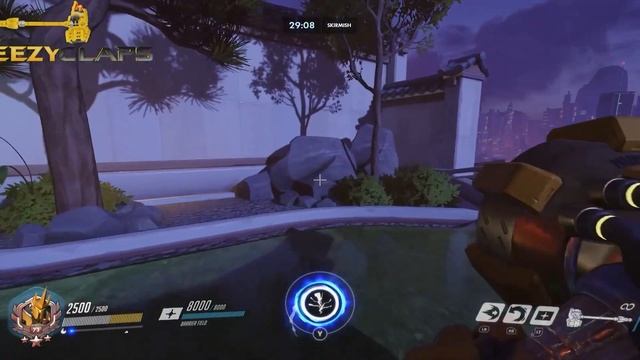 (Geezy Claps) Reinhardt Tech Tutorial/ ALL CLIFF CHARGE STARTING POINTS смотреть онлайн