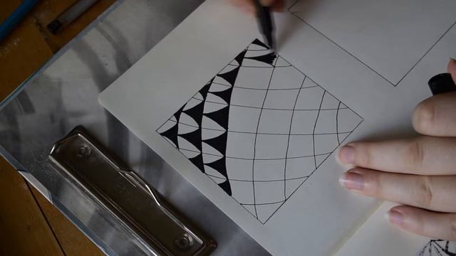 Узор №5 зентангл / Pattern No.5 zentangl смотреть онлайн