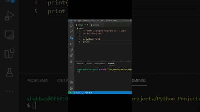 Python Tutorial: How to Print ASCII Values of Characters смотреть онлайн