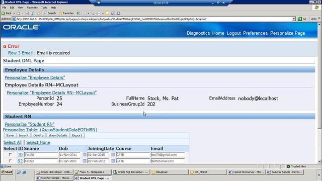 OAF How to raise : Page Level Exceptions, Attribute Level Exceptions and Switcher Concept смотреть онлайн