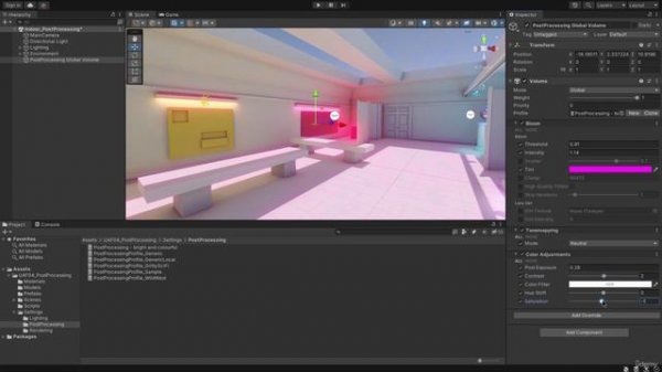 38 - Creating Post Processing Profiles
