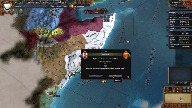 EU4 - Ajuuraan the Hydraulic Empire - 3 смотреть онлайн