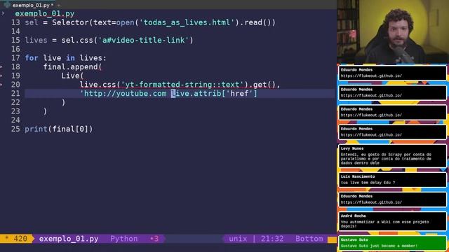 Raspando dados com Parsel | Live de Python #239 смотреть онлайн