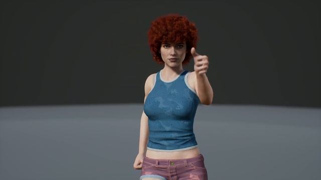 Hairstyles Pack Female v02. Unreal 4 Asset. смотреть онлайн