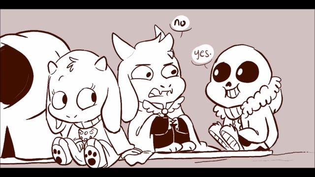 Row Row Your Goat [Undertale Comic] смотреть онлайн