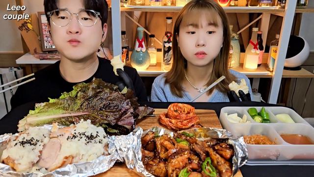 [SUB]Korea Pork Trotter with Kimchi MUKBANG-! [ASMR] смотреть онлайн