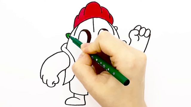 Как нарисовать Спайка из brawl stars смотреть онлайн