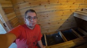 Как сделать тёплый , проливной пол в бане на винтовых сваях.