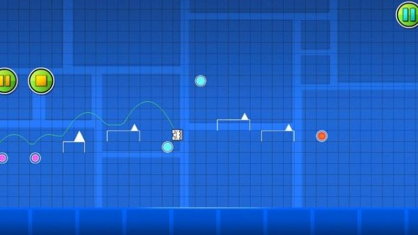 Сделал первы парт своего уровня! Hey Robtop первая часть