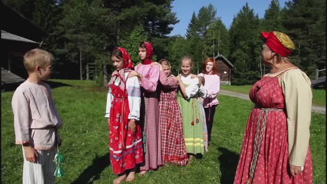 Детские народные игры «Редька» и «Редьку рвать» смотреть онлайн