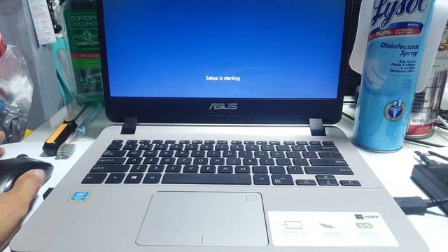 Asus X407U intel Pentium Gold (How Boot Using Portable DVD/CD room) смотреть онлайн