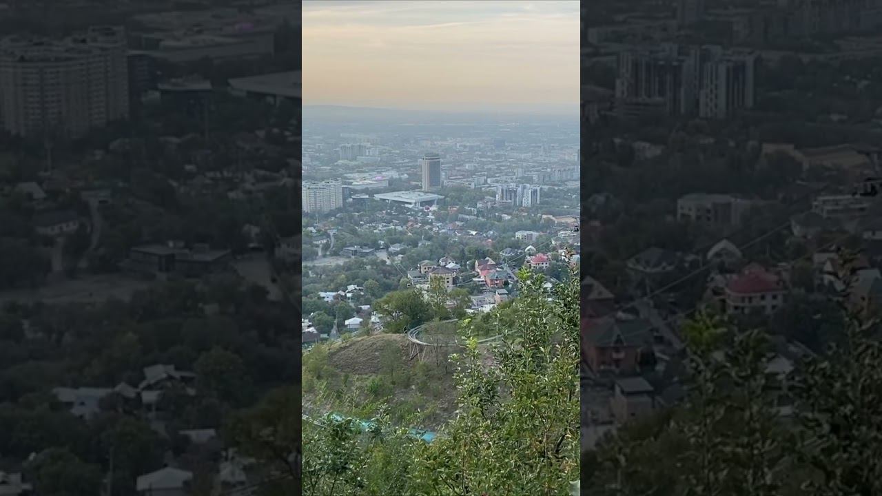 Алматы: прогулка по городу. Что посмотреть за один день. Кок-Тобе (Almaty. Kok-Tobe. Kazakhstan) смотреть онлайн