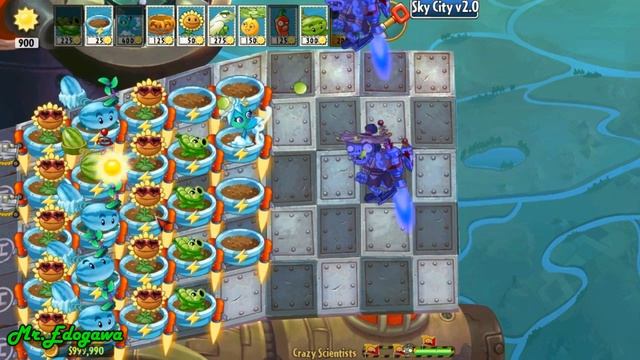 Sky City PAK Plants Vs. Zombies PUZZLE: CRAZY SCIENTISTS NO CHEAT смотреть онлайн