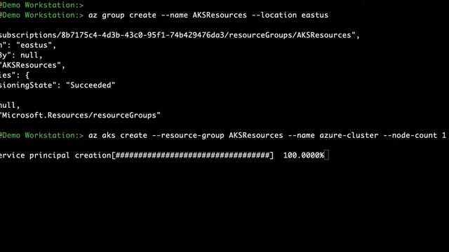 Microsoft Azure Kubernetes Service - Creating a Cluster and running an application смотреть онлайн