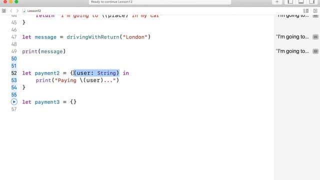Основы Swift / Урок 12 / Клоужеры. Часть 1 смотреть онлайн