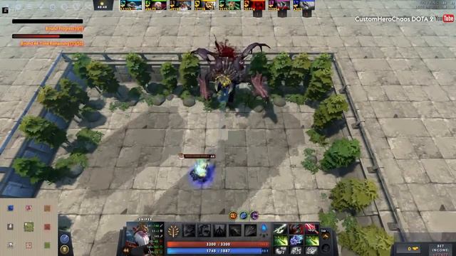 Заняли ТОП - 1 чисто на Пассивках. Custom Hero Chaos [Dota 2 смотреть онлайн