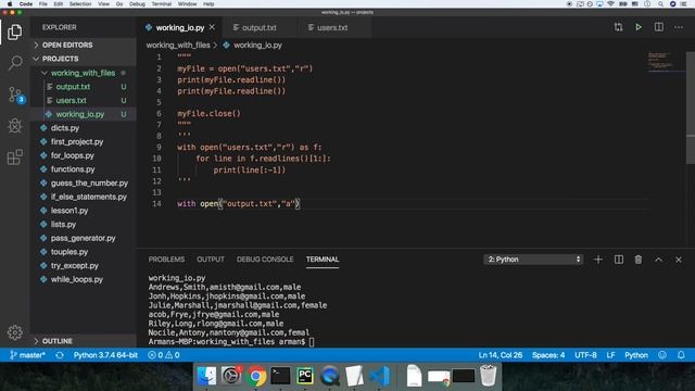 Python #15. Աշխատում ենք ֆայլերի հետ #ծրագրավորում смотреть онлайн
