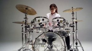 羅小白S. White  - Барабанщица-виртуоз из Тайваня.Amazing Girl Drummer