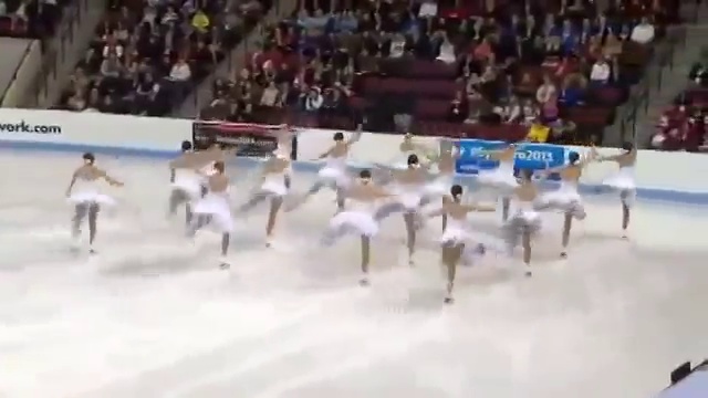 Синхронное выступление российских фигуристок смотреть онлайн