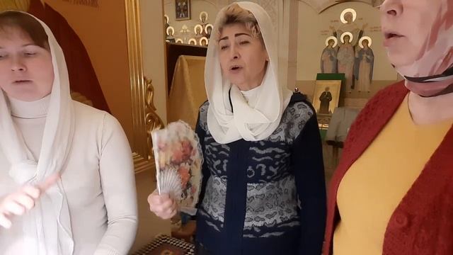 "Величит душа моя Господа" - Песнь Богородицы. Регент Ирина Филатова. смотреть онлайн