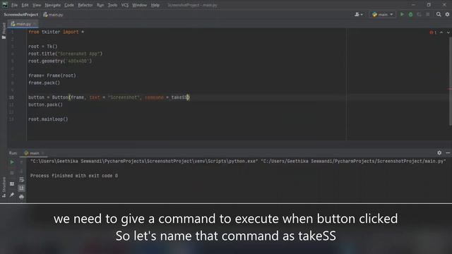 Create a Screenshot taker in 2 minutes using Python || Python projects #1 смотреть онлайн