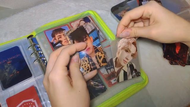 Kpop коллекция | Организация фотокарт в биндере А5 | NCT WayV EXO LAY ATEEZ BTS | Kpop Haul