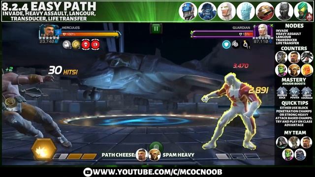 MCOC: Act 8.2.4 - Easy Path For Completion - Scorpion