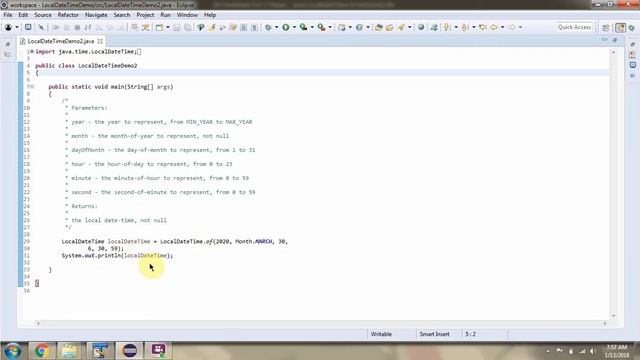 How to use of method of LocalDateTime Class? | Java 8 Date and Time смотреть онлайн