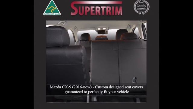 Mazda CX-9 (2016 - Now) seat covers of Supertrim - Australia's #1 car seat covers смотреть онлайн