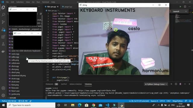 OPENCV Musical Project смотреть онлайн