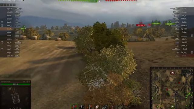 ШИКАРНАЯ ПОЗИЦИЯ ДЛЯ ПТ НА КАРТЕ РЕДШИР World of Tanks смотреть онлайн