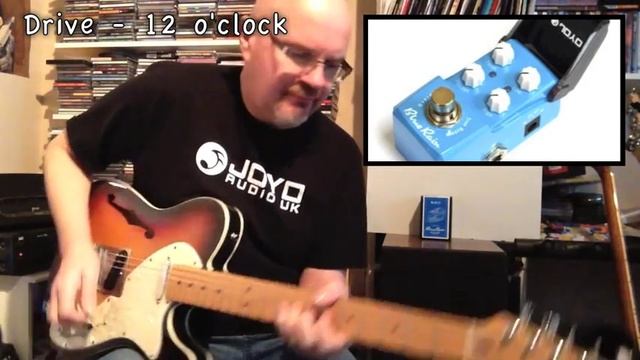 Joyo Blue Rain Overdrive Pedal - Roy Fulton - Joyo Jam No.1