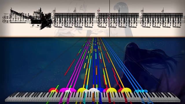 [Black MIDI] Touhou 8 - Flight of the Bamboo Cutter ~ Lunatic Princess | 133,000 Notes | Black Scor смотреть онлайн