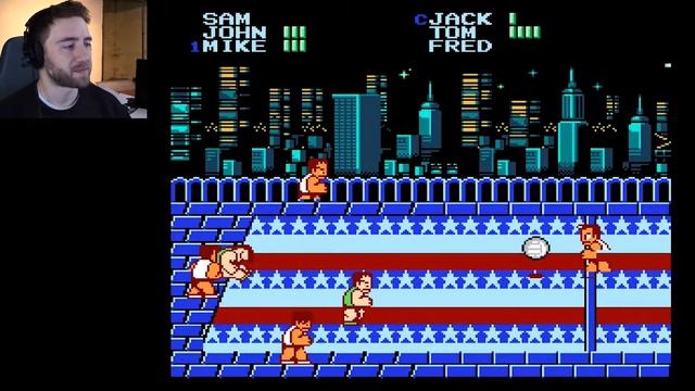 IF YOU CAN DODGE A GLITCH YOU CAN DODGE A BALL | Super Dodge Ball SNES смотреть онлайн