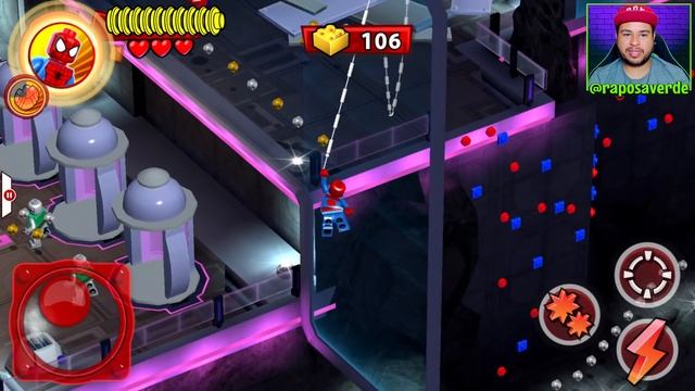 LEGO Marvel Super Heroes #49 INTERIOR DO ASTEROIDE 100% Gameplay ANDROID iOS смотреть онлайн