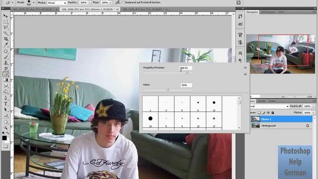 Adobe Photoshop CS4 Tutorial - Klonen смотреть онлайн