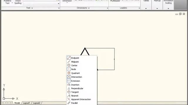 Простановка размеров в AutoCAD (17/28) смотреть онлайн