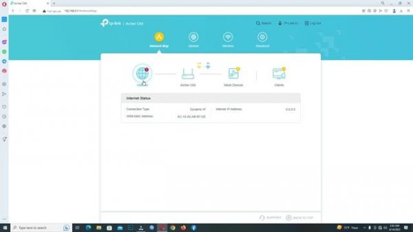 TP-Link Archer C64 basic setup and firmware upgrade