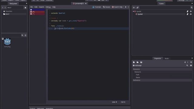 Access functions and variables in another script. Godot Engine. смотреть онлайн