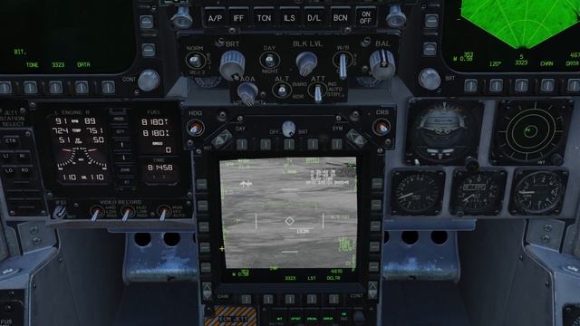 DCS World 2.7 | F/A-18C | Прицельный контейнер ATFLIR смотреть онлайн