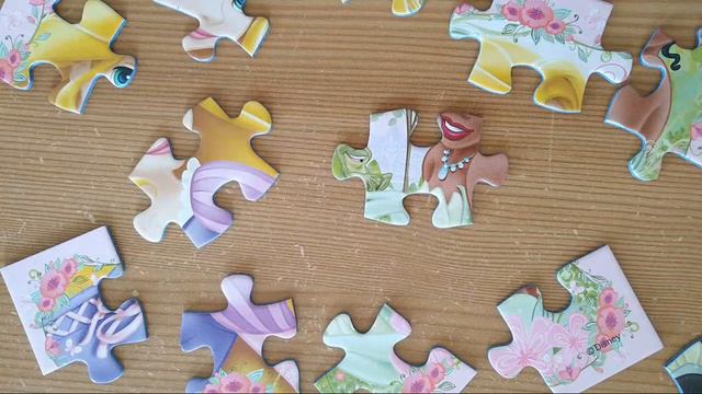 Daisy learns to do a Disney Princess 'WISHES & DREAMS' Jigsaw Puzzle [Rapunzel and Tiana] (20 pcs) смотреть онлайн