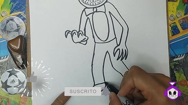 Cómo DIBUJAR y PINTAR al?CONEJO? de MR.HOPPS PLAYHOUSE/How to DRAW RABBIT from MR.HOOPS PLAYHOUSE смотреть онлайн