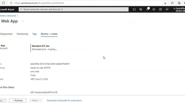 Migrate SQL Databases to Azure -Step 8, CREATE A WEB APP & STORAGE ACCOUNT смотреть онлайн
